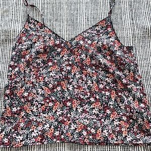 BP. Floral silk tank